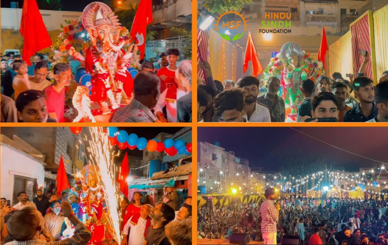 Ganesh Chaturthi 2025 Celebrated✨ with Great Devotion at Swaminarayan Mandir🛕🚩, Karachi🇵🇰