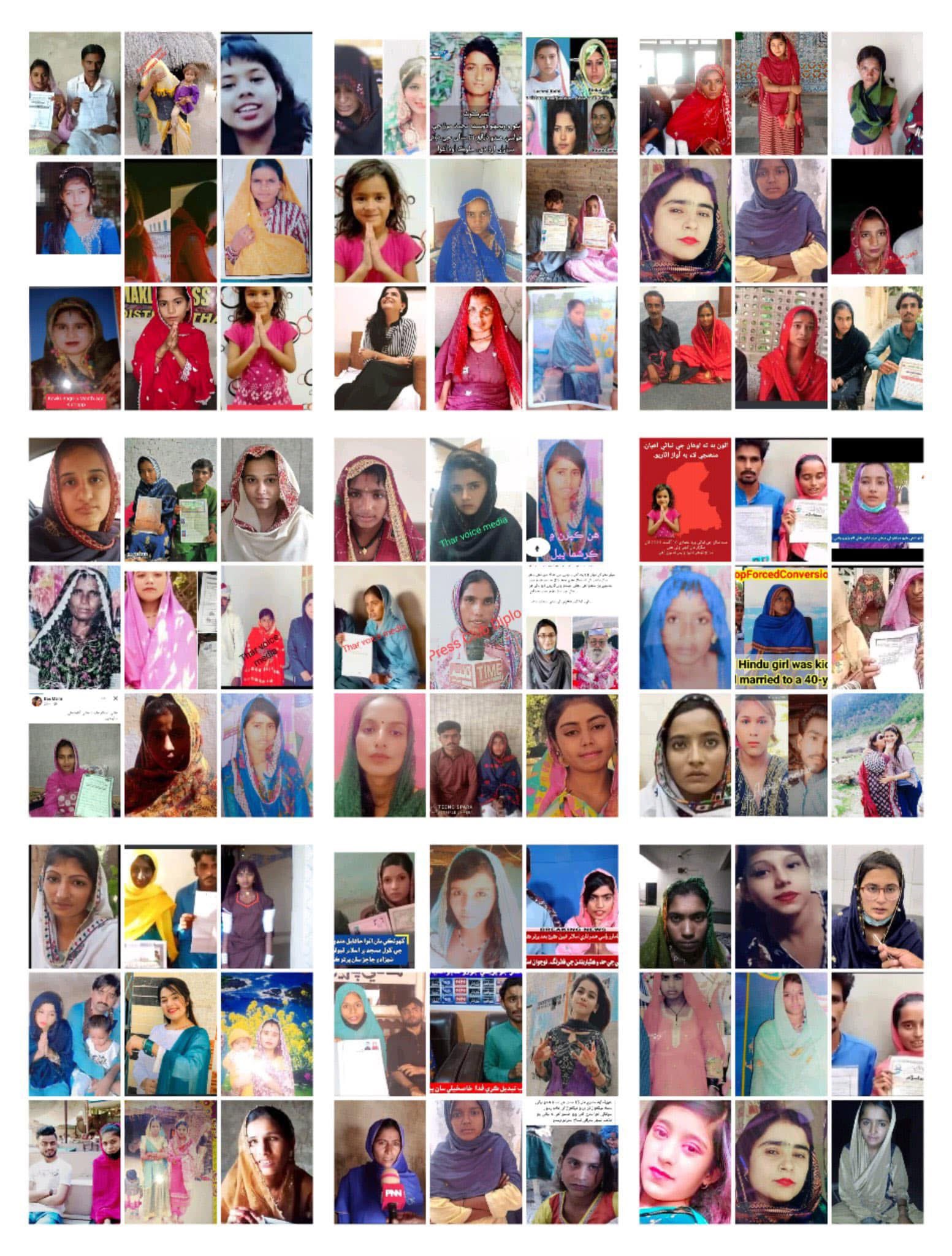 Rising Cases of Forced Conversions and Abductions of Sindhi Hindu Girls in🇵🇰